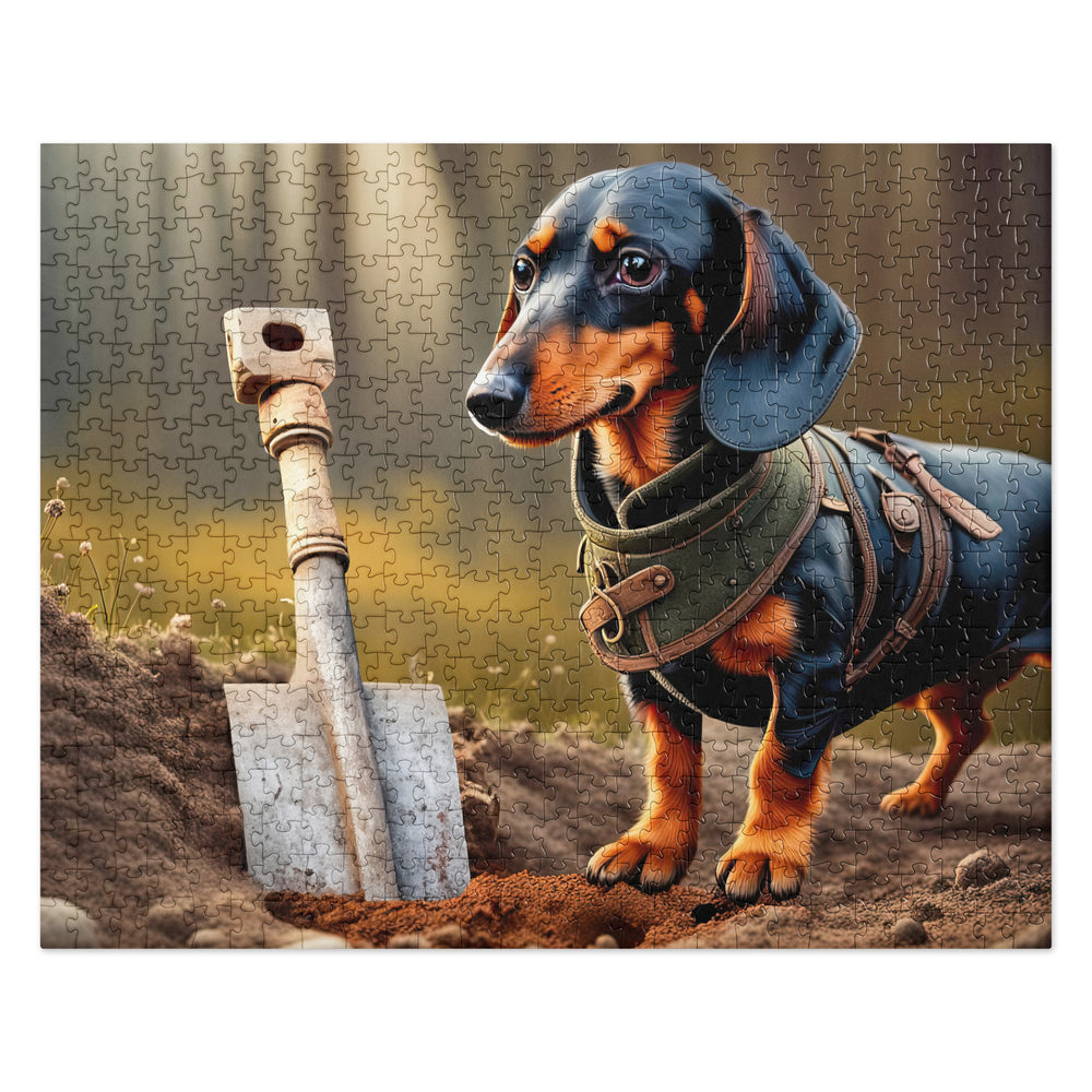 Dachshund- Jigsaw Puzzle v4