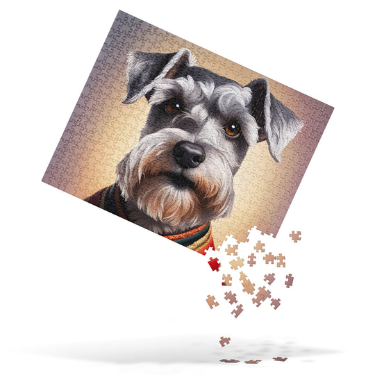 Miniature Schnauzer- Jigsaw Puzzle v3