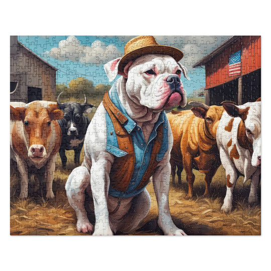 American Bulldog- Jigsaw Puzzle v2