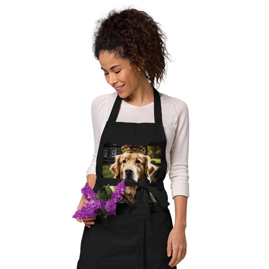 Golden Retriever- Organic cotton apron v2