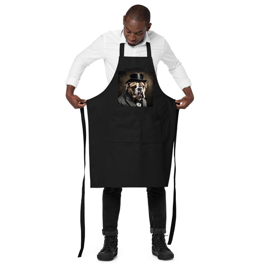 Bulldog- Organic cotton apron