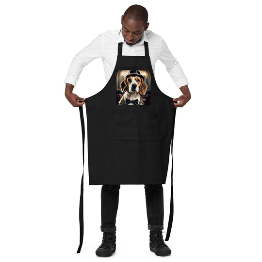 Beagle- Organic cotton apron