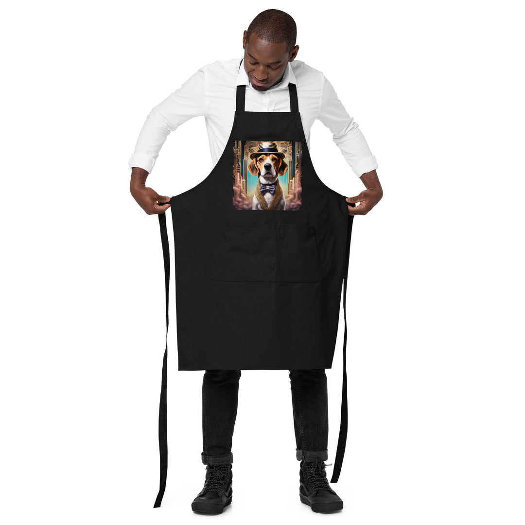 Beagle- Organic cotton apron v2