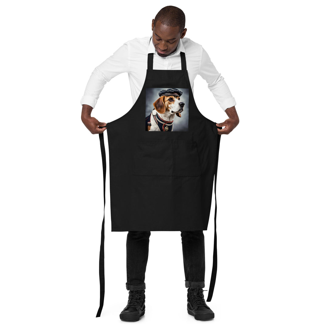 Beagle- Organic cotton apron v4