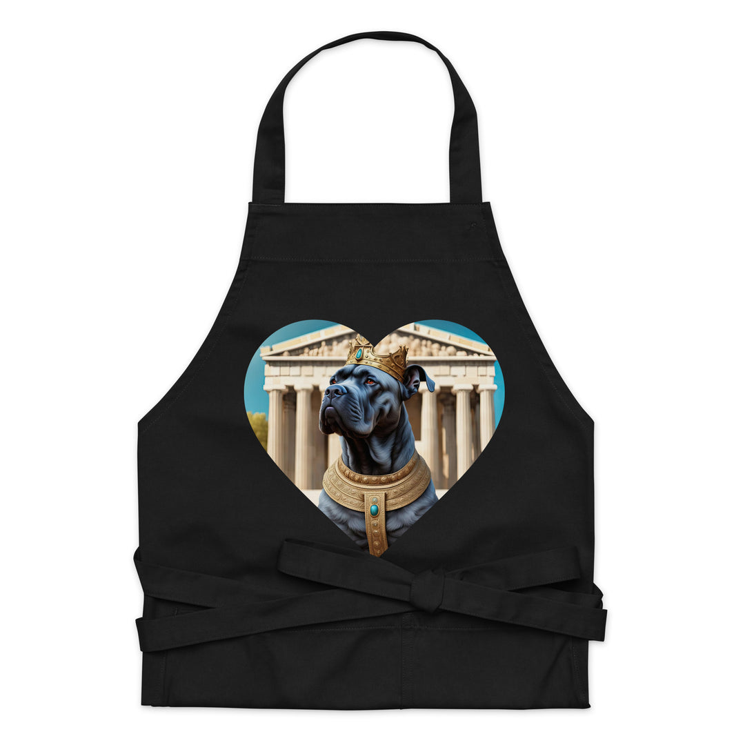 Organic cotton apron-Cane Corso