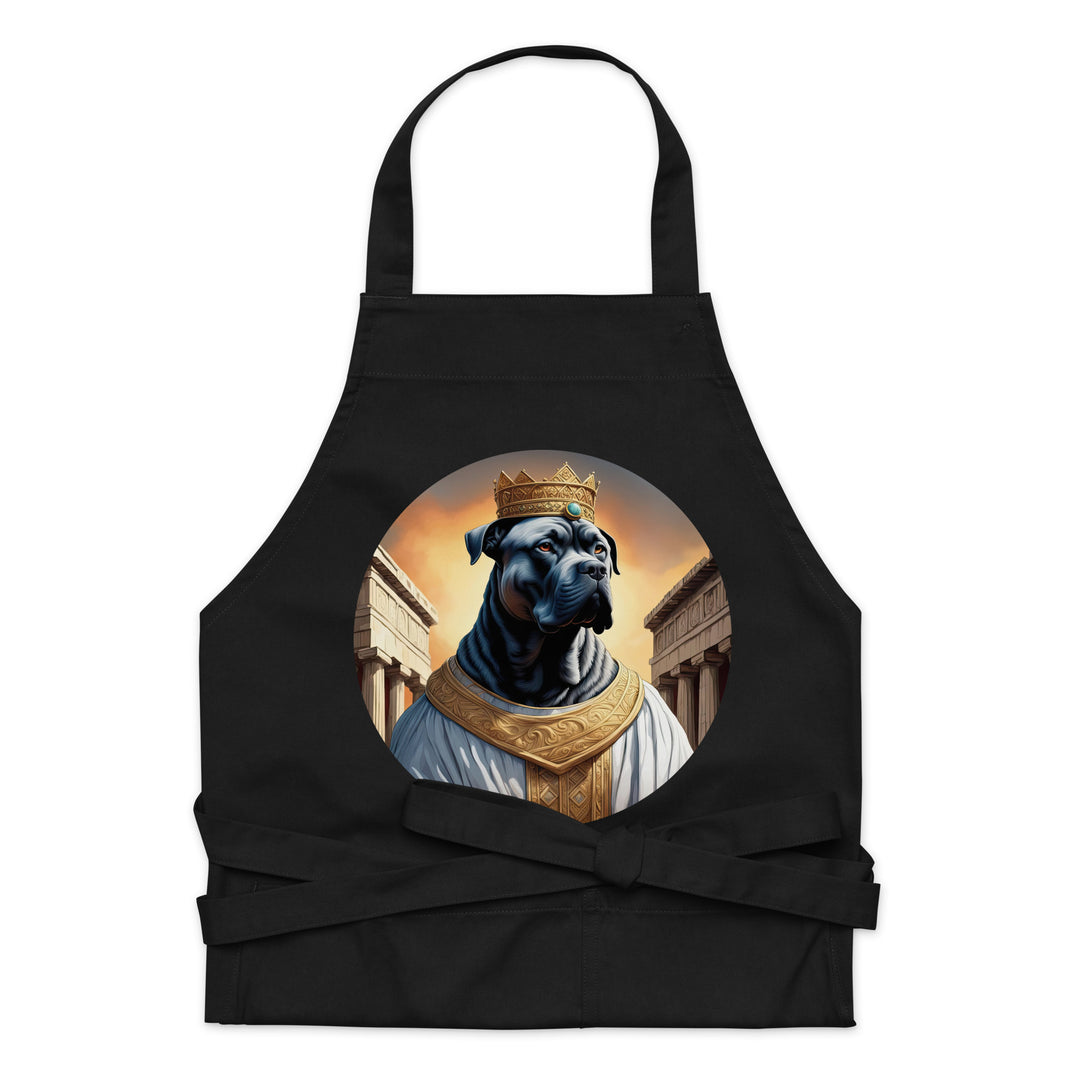 Organic cotton apron-Cane Corso V3