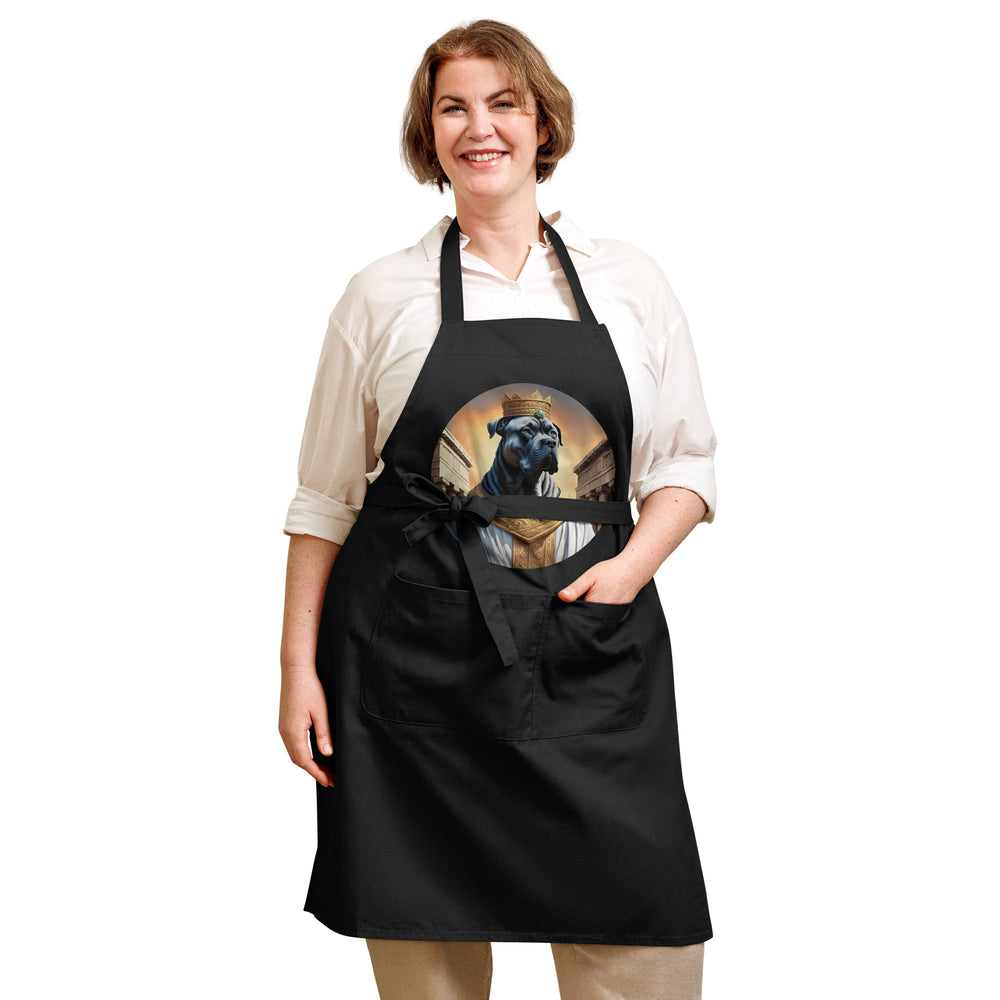 Organic cotton apron-Cane Corso V3