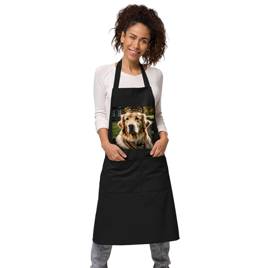 Golden Retriever- Organic cotton apron v2