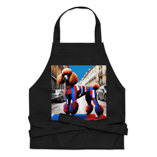 Poodle- Organic cotton apron v2