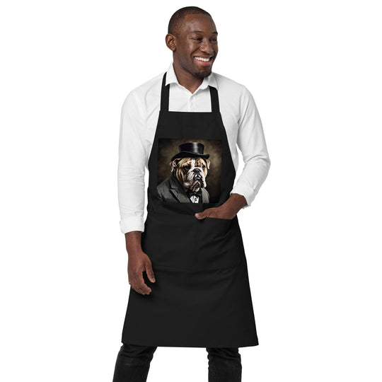 Bulldog- Organic cotton apron