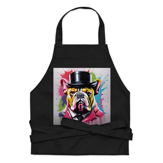 Bulldog- Organic cotton apron v2