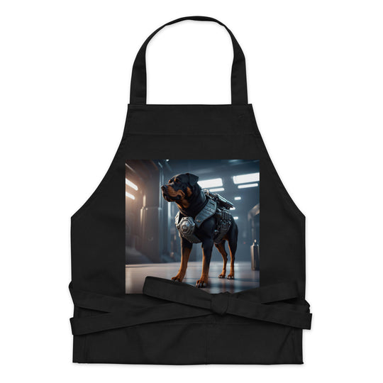 Rottweiler- Organic cotton apron v4