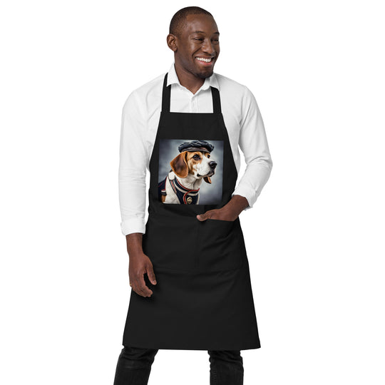 Beagle- Organic cotton apron v4