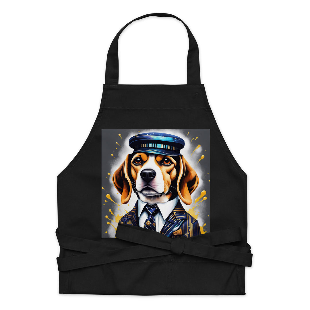 Beagle- Organic cotton apron v5