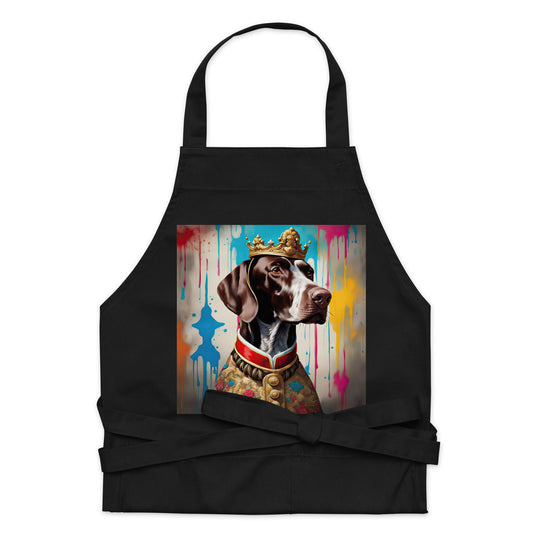 German Shorthaired Pointer- Organic cotton apron