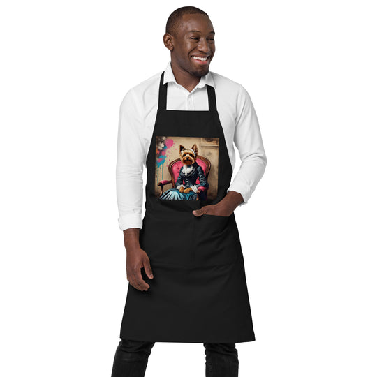 Yorkshire Terrier- Organic cotton apron v3