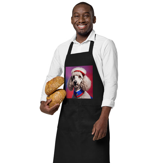 Poodle- Organic cotton apron