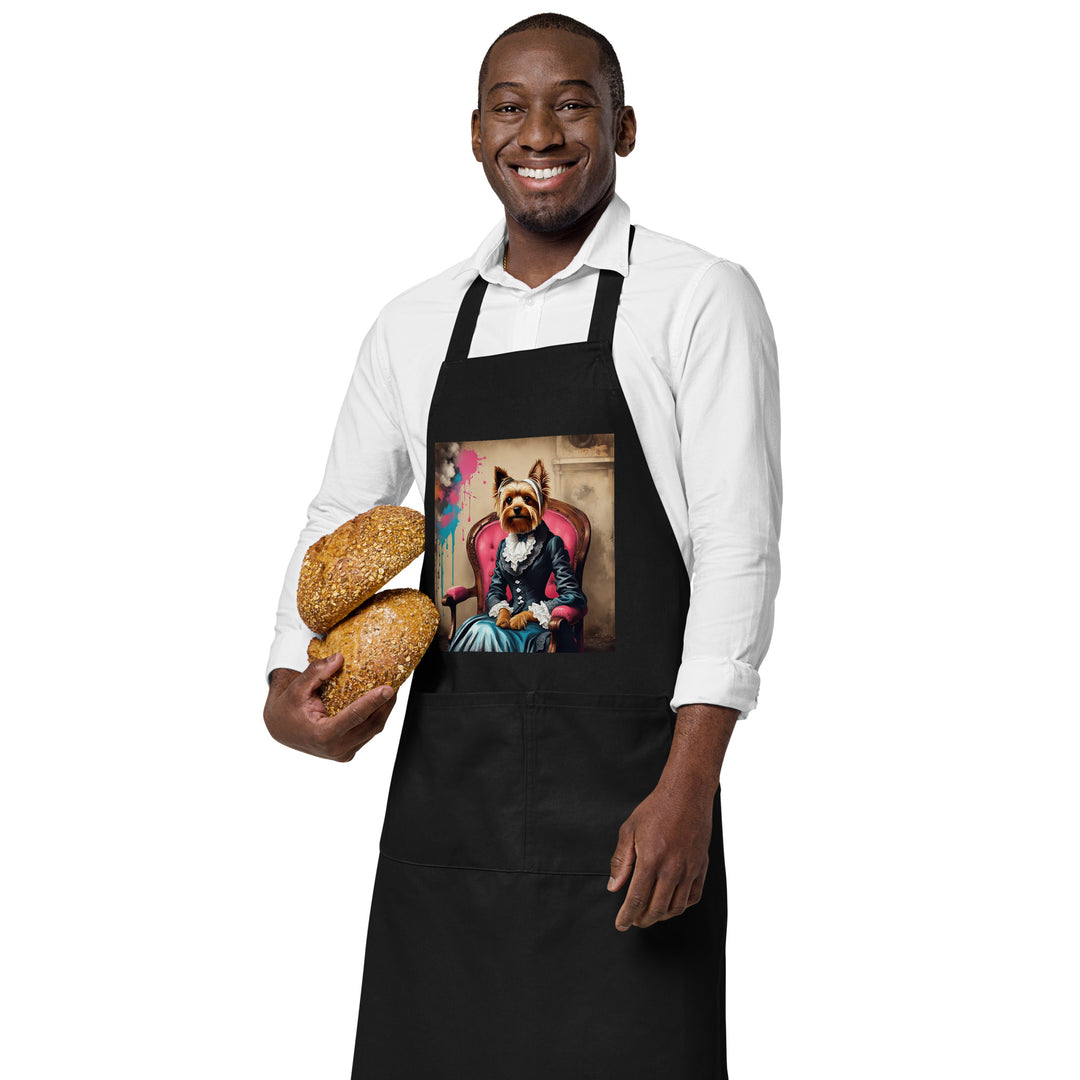 Yorkshire Terrier- Organic cotton apron v3