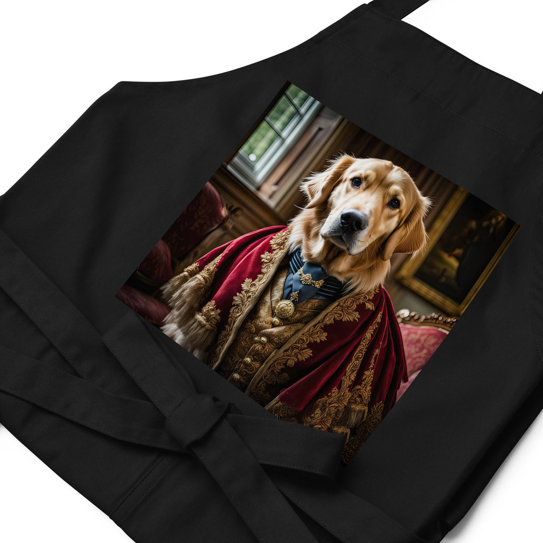 Golden Retriever- Organic cotton apron v3