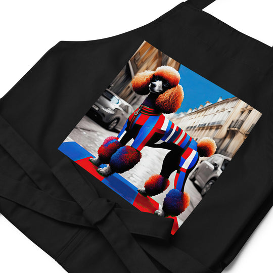 Poodle- Organic cotton apron v2