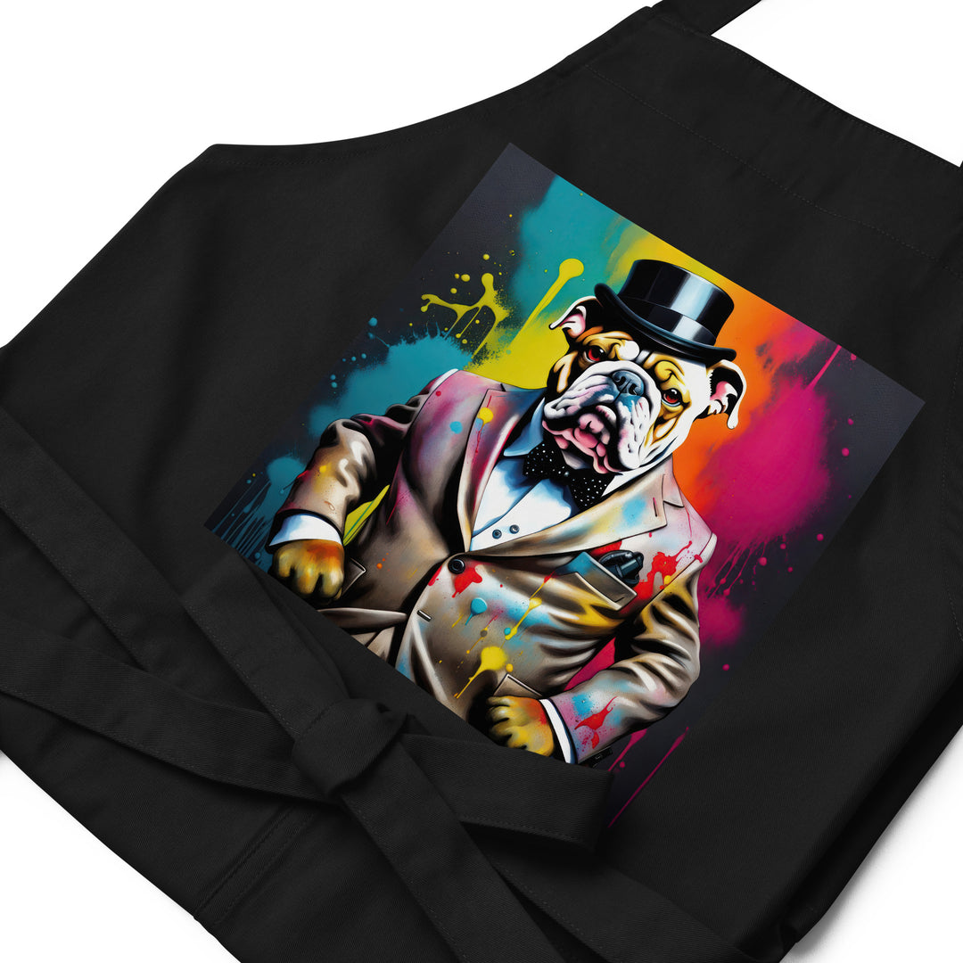 Bulldog- Organic cotton apron v3