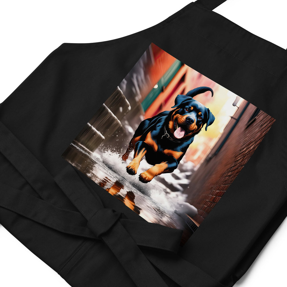 Rottweiler- Organic cotton apron v2