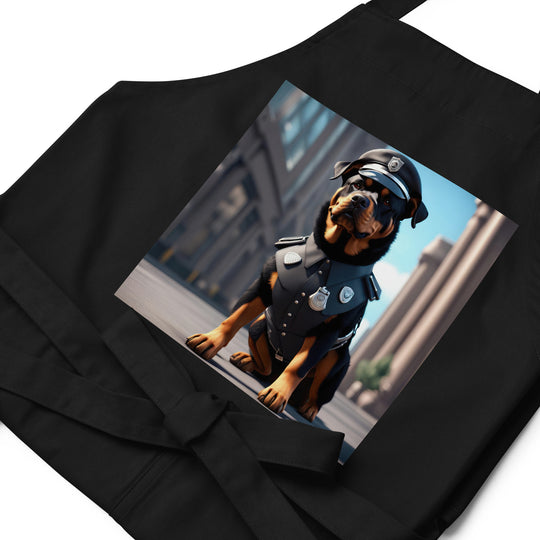 Rottweiler- Organic cotton apron v3