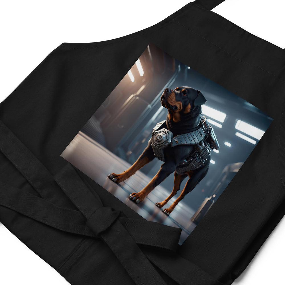 Rottweiler- Organic cotton apron v4