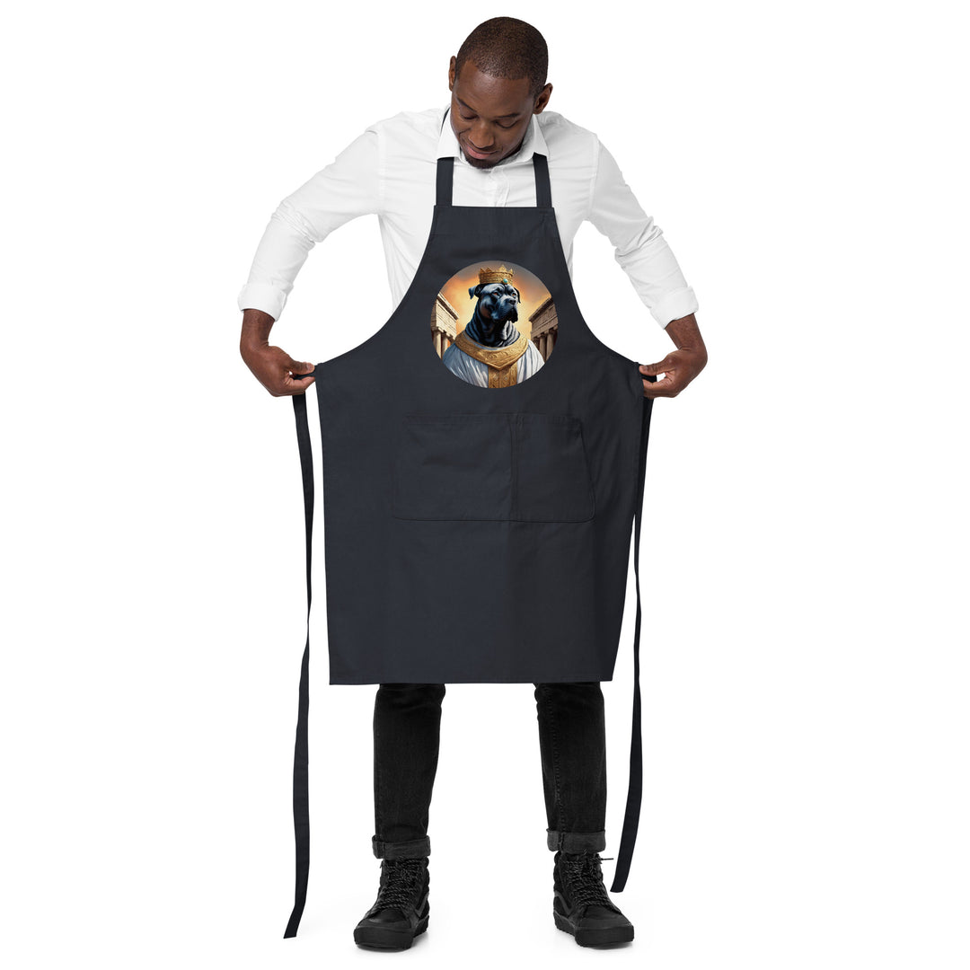 Organic cotton apron-Cane Corso V3