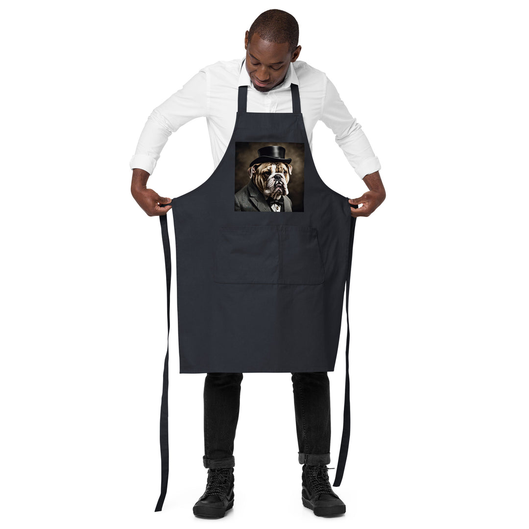 Bulldog- Organic cotton apron