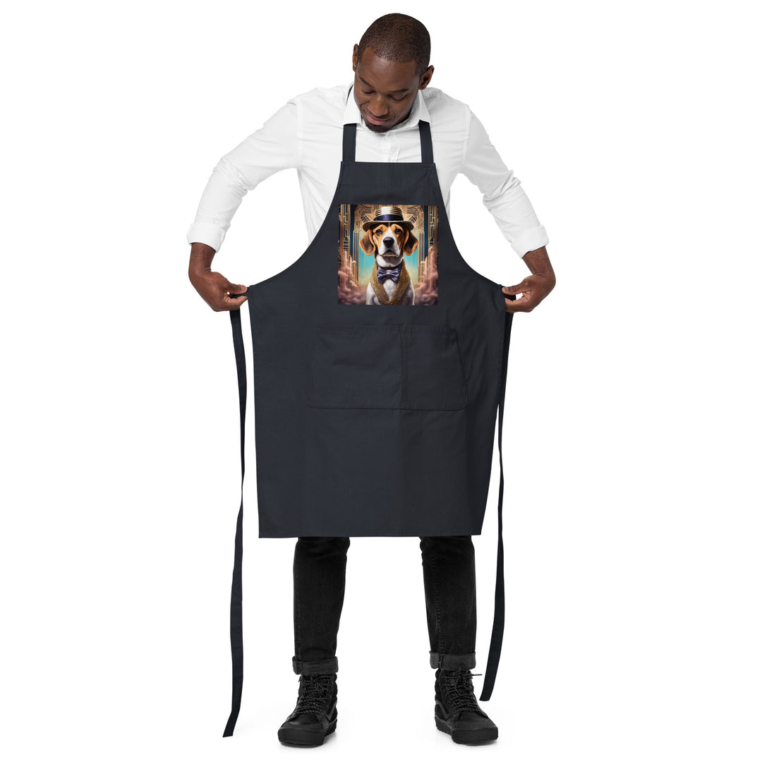 Beagle- Organic cotton apron v2