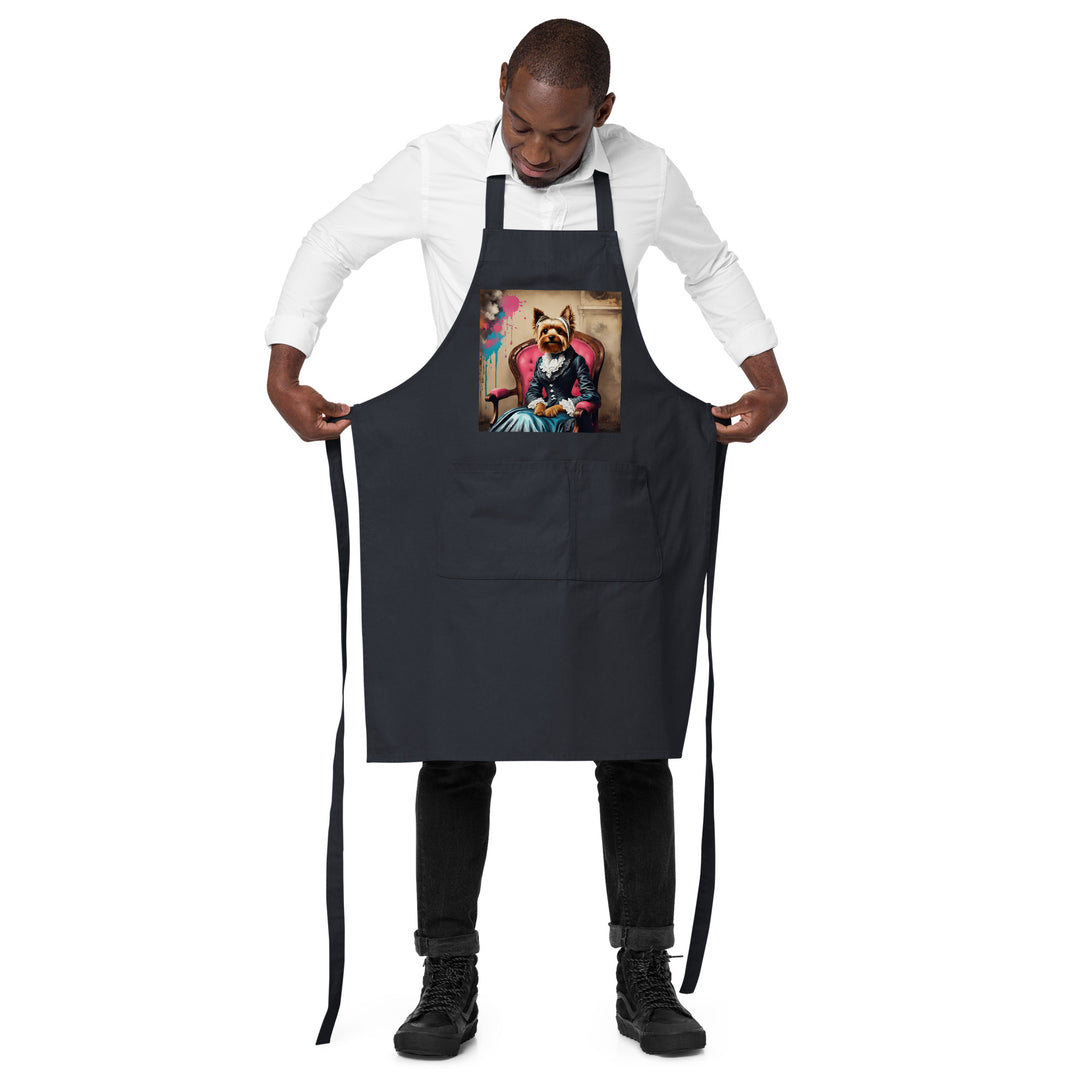 Yorkshire Terrier- Organic cotton apron v3