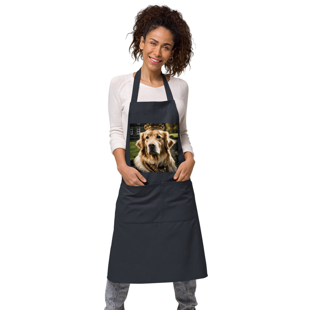 Golden Retriever- Organic cotton apron v2