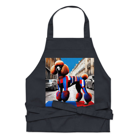 Poodle- Organic cotton apron v2