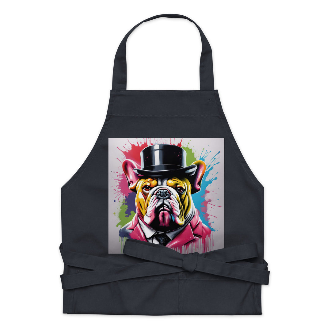 Bulldog- Organic cotton apron v2