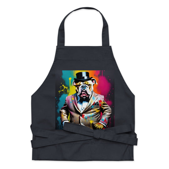 Bulldog- Organic cotton apron v3