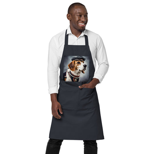 Beagle- Organic cotton apron v4