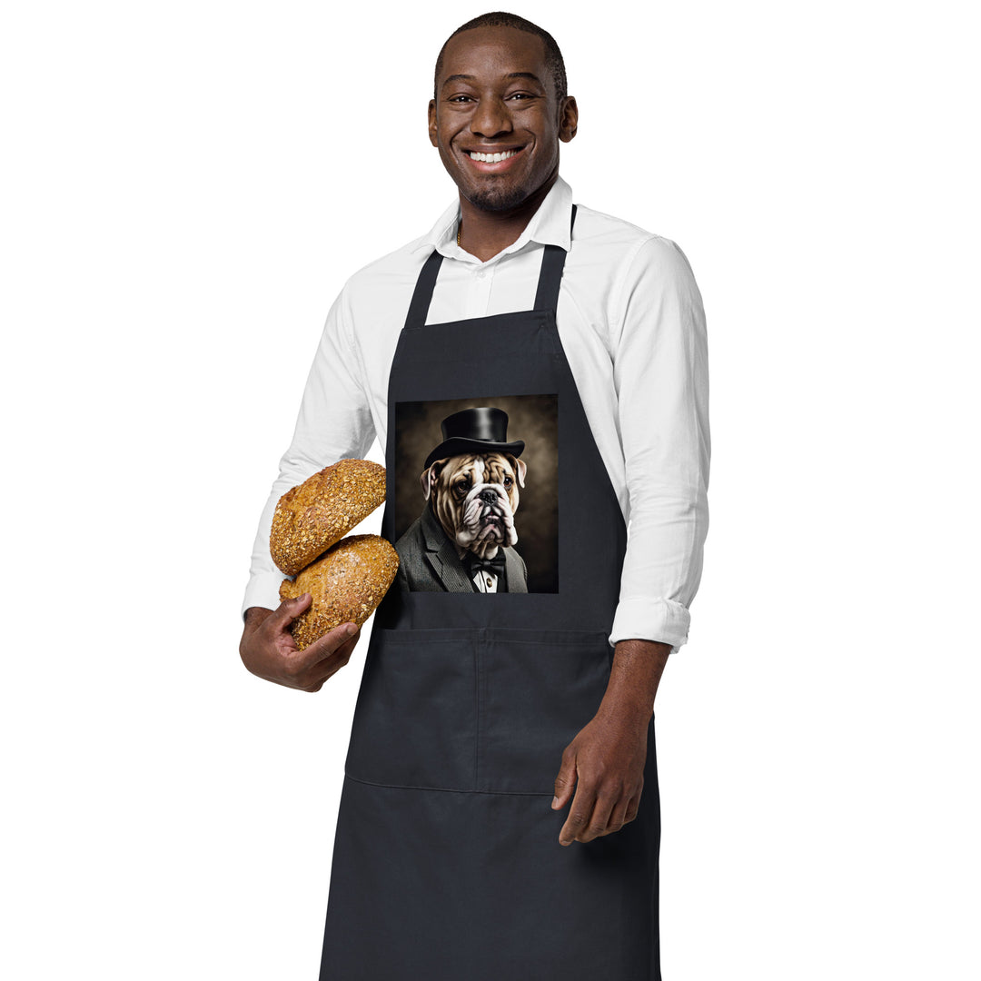 Bulldog- Organic cotton apron