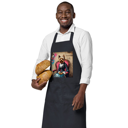 Yorkshire Terrier- Organic cotton apron v3