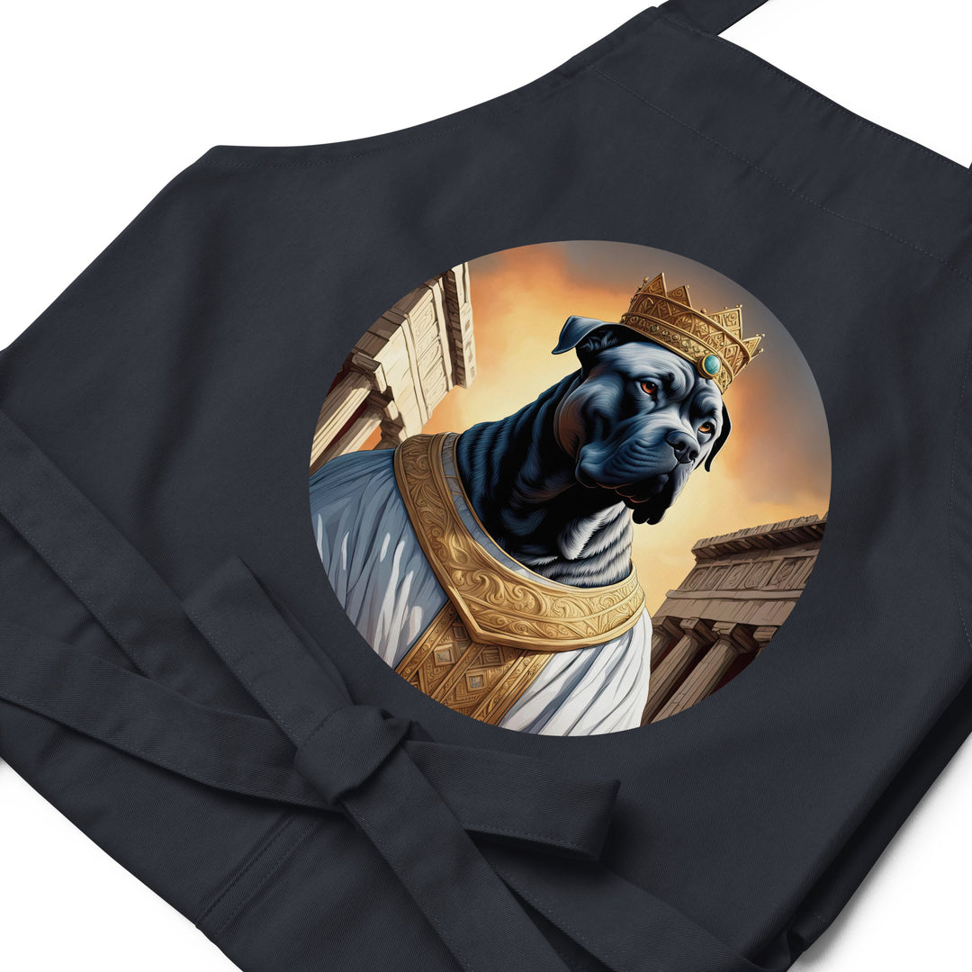 Organic cotton apron-Cane Corso V3