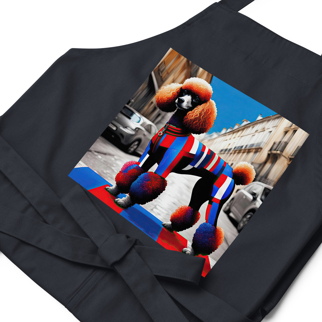 Poodle- Organic cotton apron v2