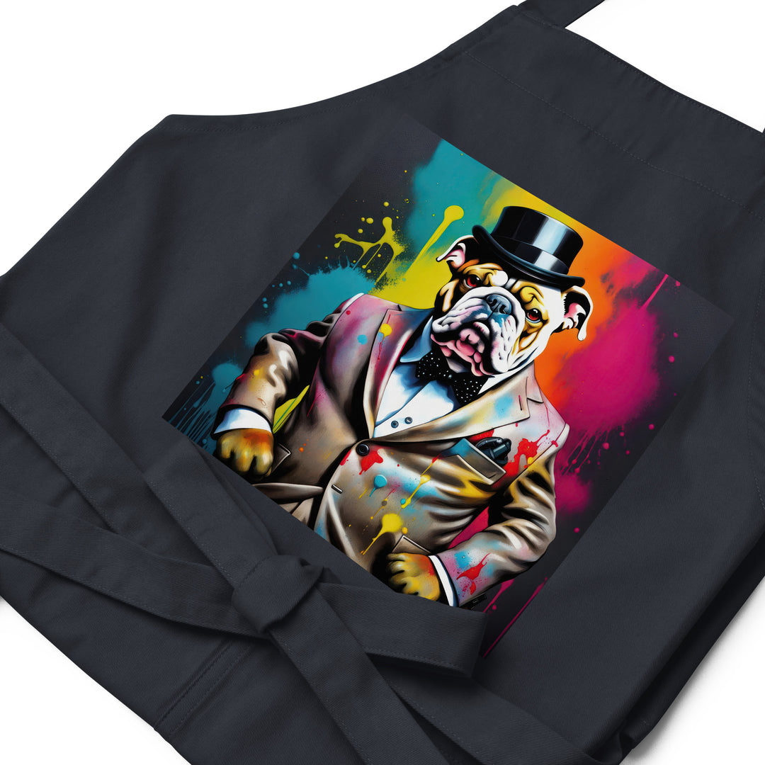 Bulldog- Organic cotton apron v3