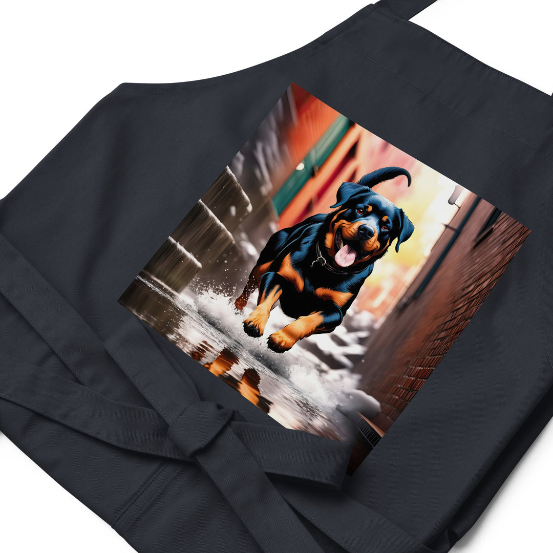 Rottweiler- Organic cotton apron v2