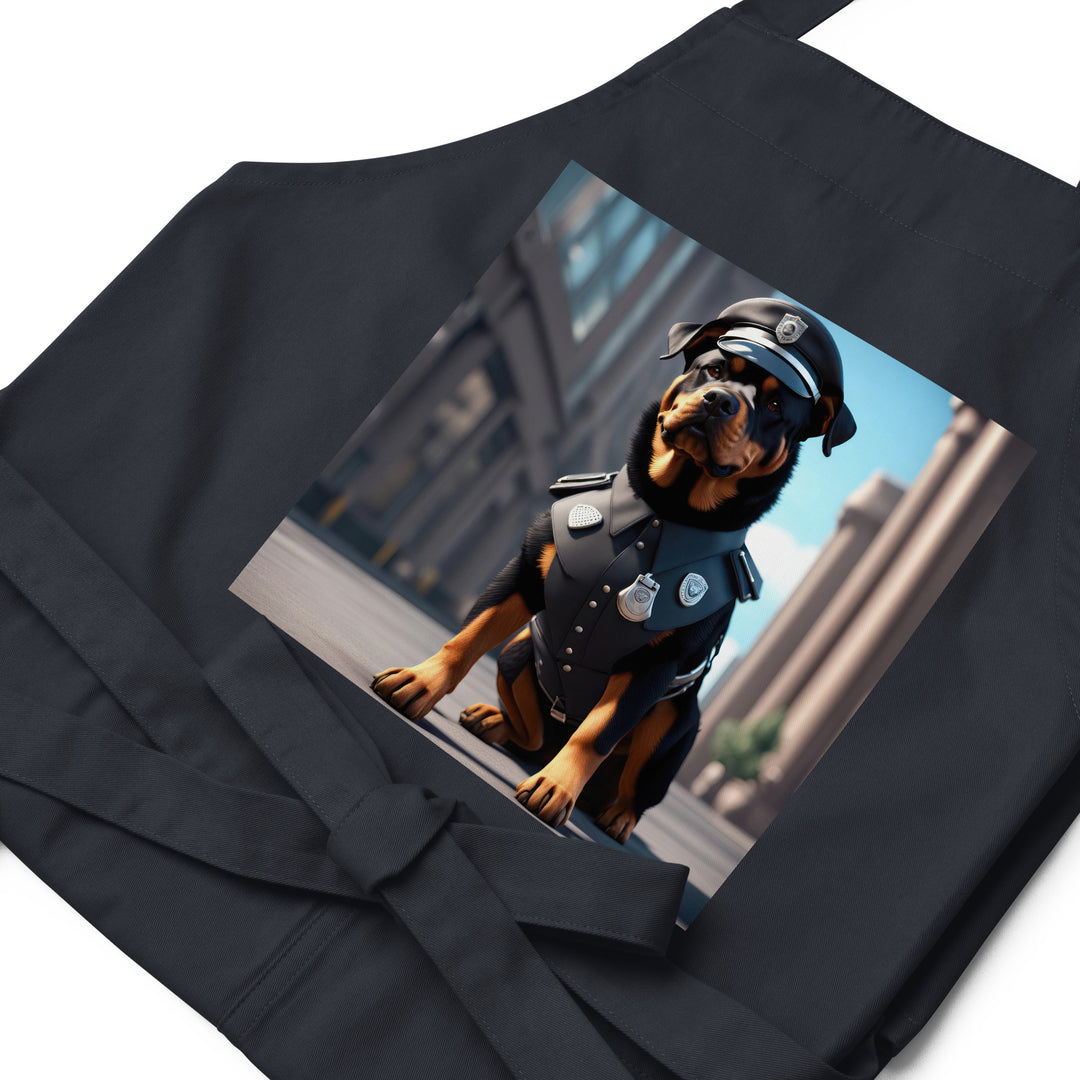 Rottweiler- Organic cotton apron v3