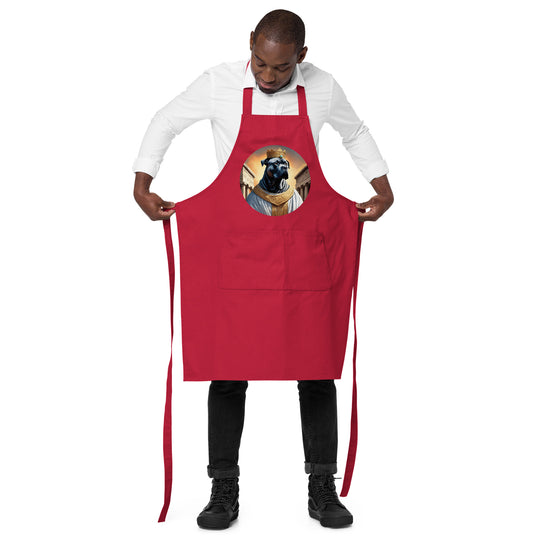 Organic cotton apron-Cane Corso V3