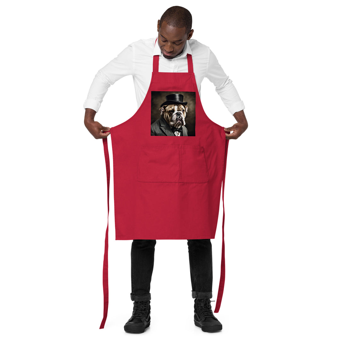 Bulldog- Organic cotton apron