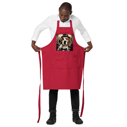 Beagle- Organic cotton apron