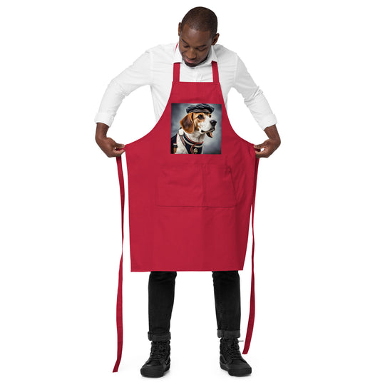 Beagle- Organic cotton apron v4