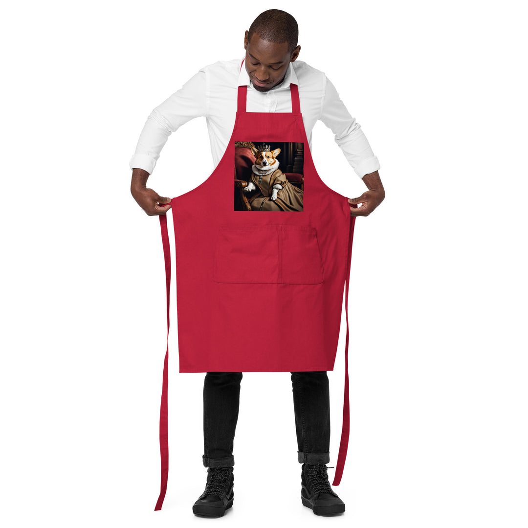 Pembroke Welsh Corgi- Organic cotton apron