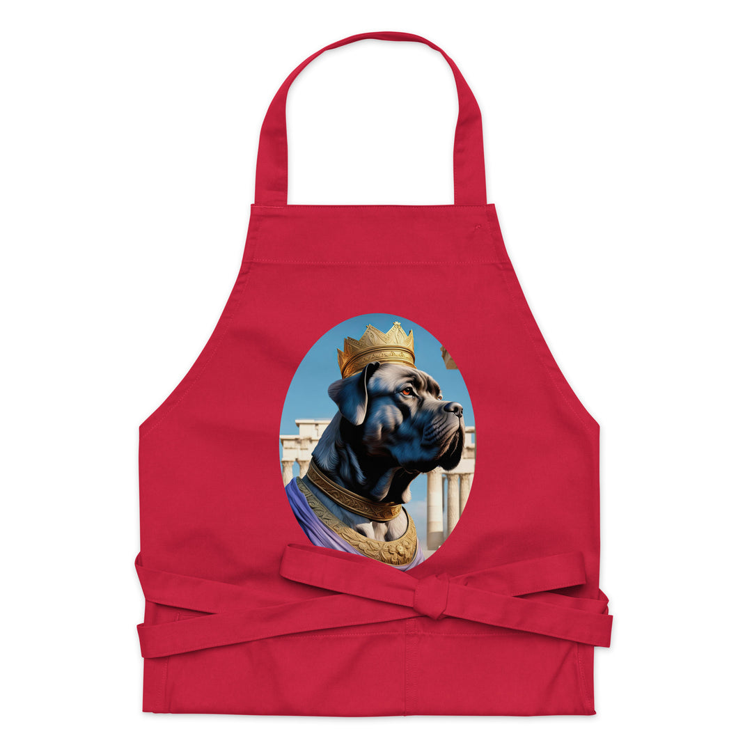 Organic cotton apron-Cane Corso V2